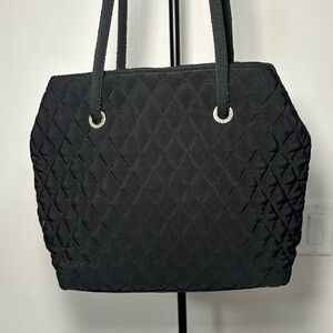 Vintage Vera Bradley shoulder quilted tote